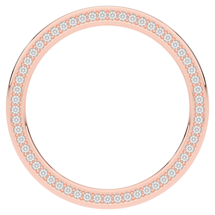 0.60CT.TW ROUND LAB DIAMOND ETERNITY WEDDING BAND - Nazarelle