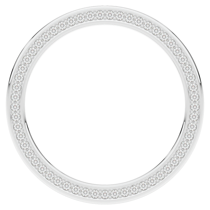 0.60CT.TW ROUND LAB DIAMOND ETERNITY WEDDING BAND - Nazarelle