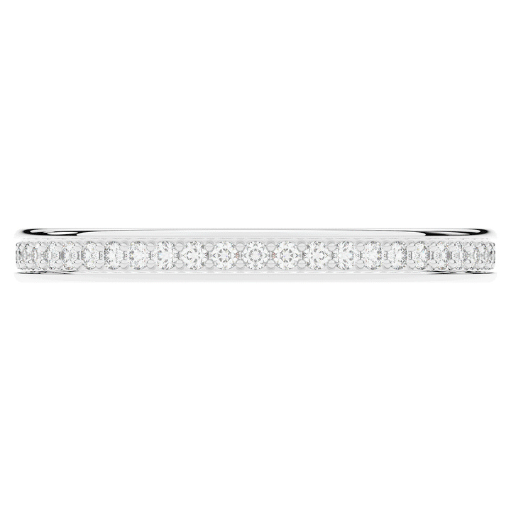 0.60CT.TW ROUND LAB DIAMOND ETERNITY WEDDING BAND - Nazarelle
