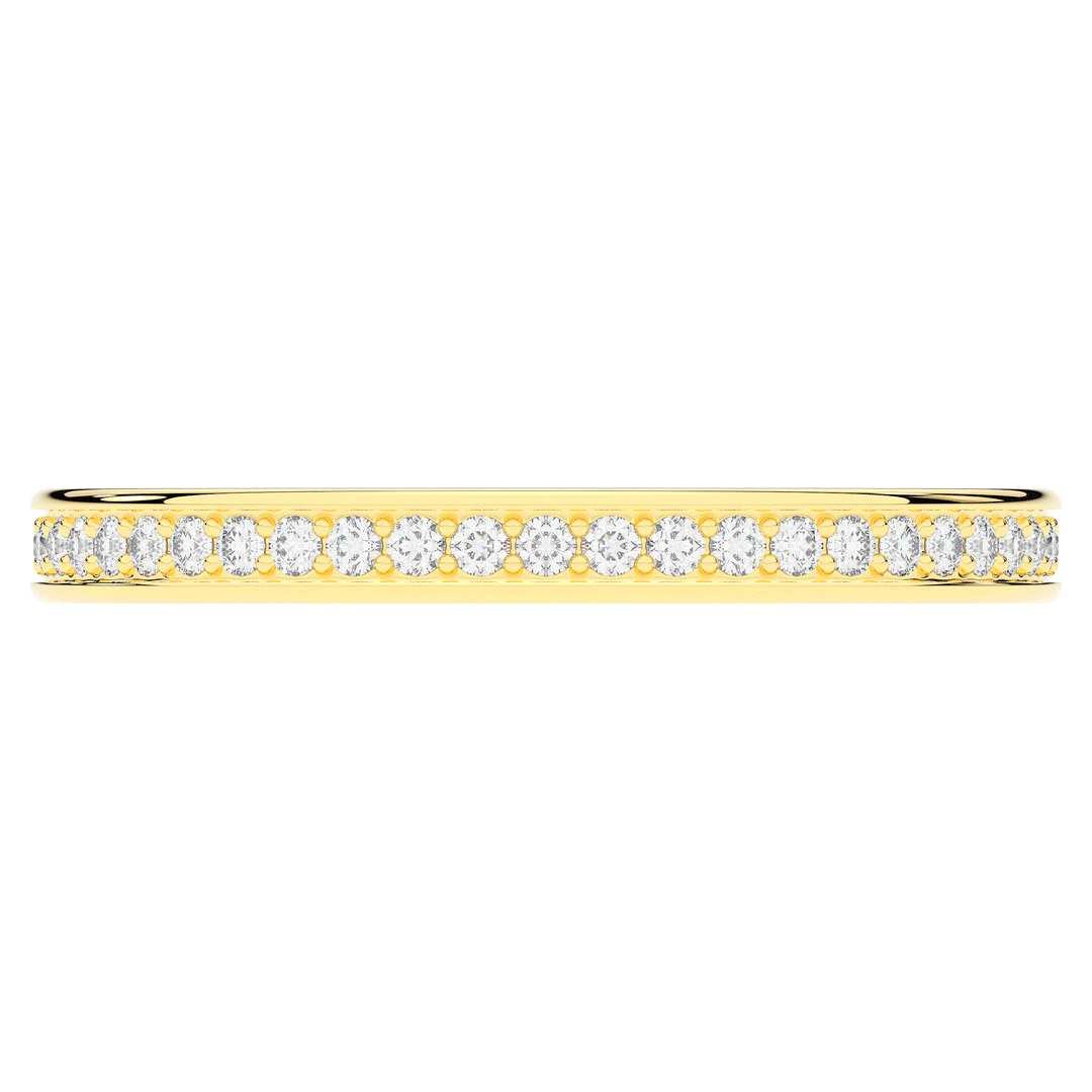 0.60CT.TW ROUND LAB DIAMOND ETERNITY WEDDING BAND - Nazarelle