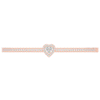 1.65CT.TW HEART AND ROUND LAB DIAMOND  BANGLE - Nazarelle