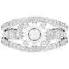 3.30CT.TW ROUND LAB DIAMOND ENGAGEMENT RING - Nazarelle