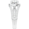 3.30CT.TW CUSHION LAB DIAMOND ENGAGEMENT RING - Nazarelle