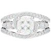 3.30CT.TW CUSHION LAB DIAMOND ENGAGEMENT RING - Nazarelle