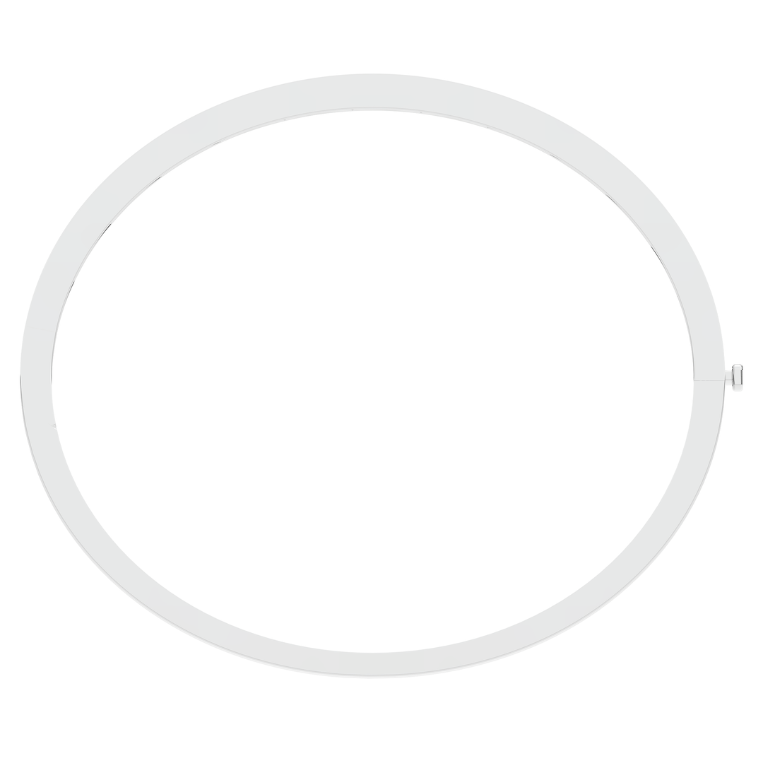 0.50CT.TW ROUND LAB DIAMOND BEZEL SET BANGLE - Nazarelle