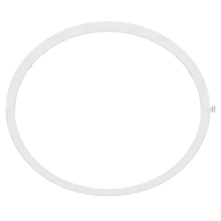 0.50CT.TW ROUND LAB DIAMOND BEZEL SET BANGLE - Nazarelle