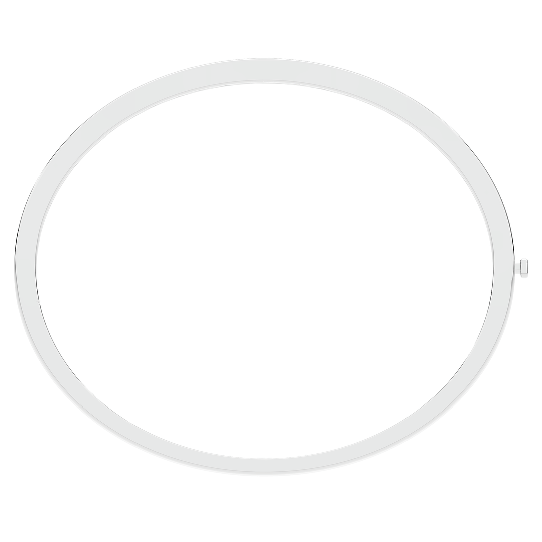 0.15CT.TW ROUND LAB BEZEL SET DIAMOND BANGLE - Nazarelle