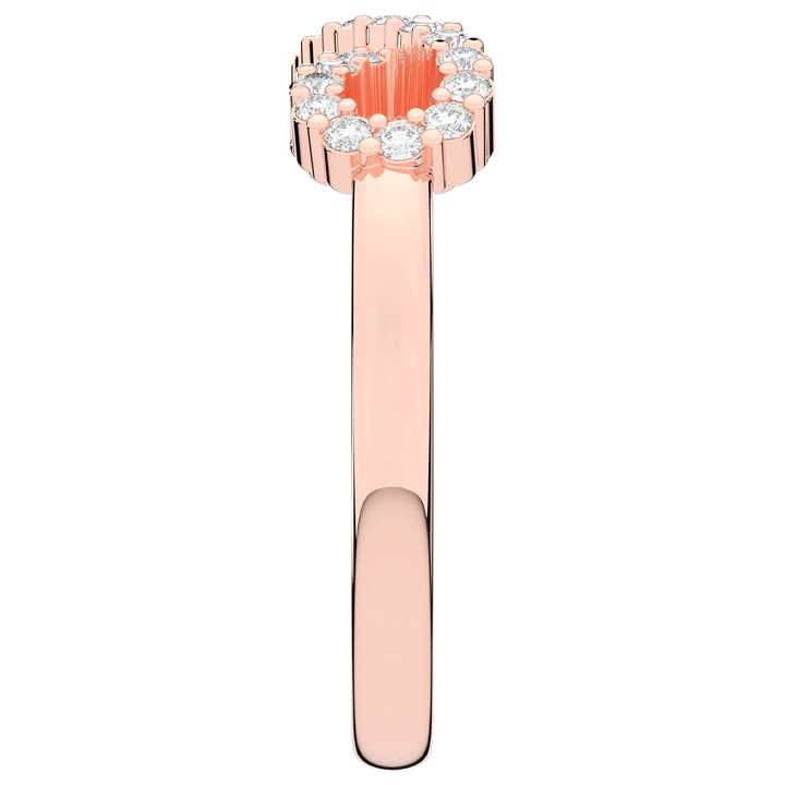 0.20CT.TW ROUND LAB DIAMOND INFINITY SYMBOL WEDDING BAND - Nazarelle