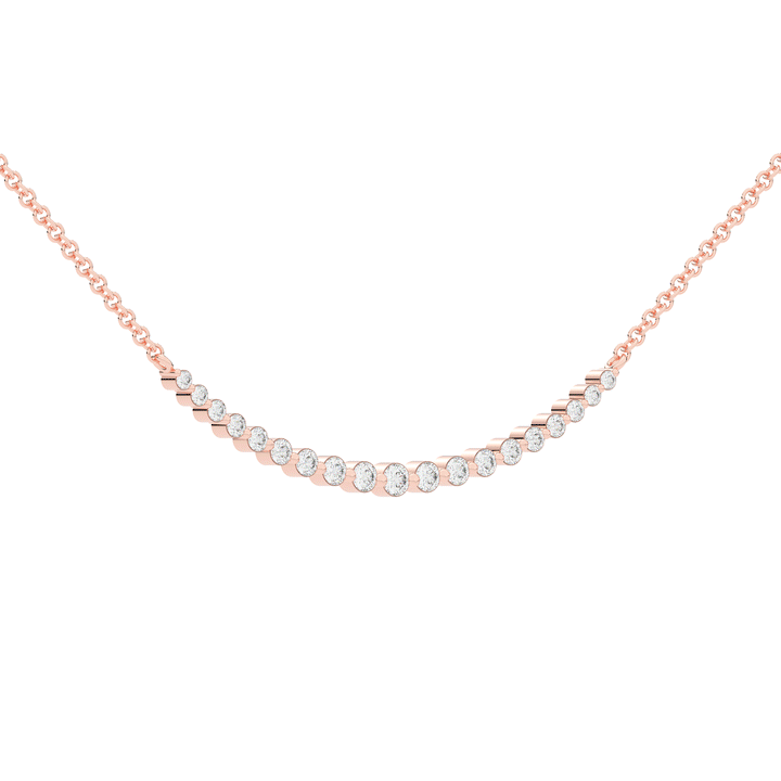 0.40CT.TW LAB DIAMOND TAPERED PENDANT - Nazarelle