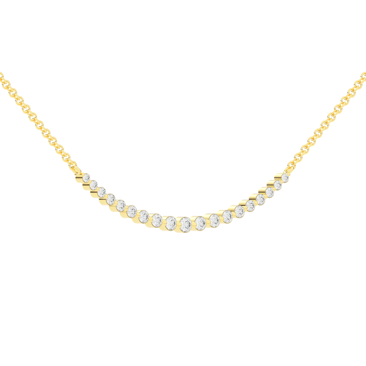 0.40CT.TW LAB DIAMOND TAPERED PENDANT - Nazarelle