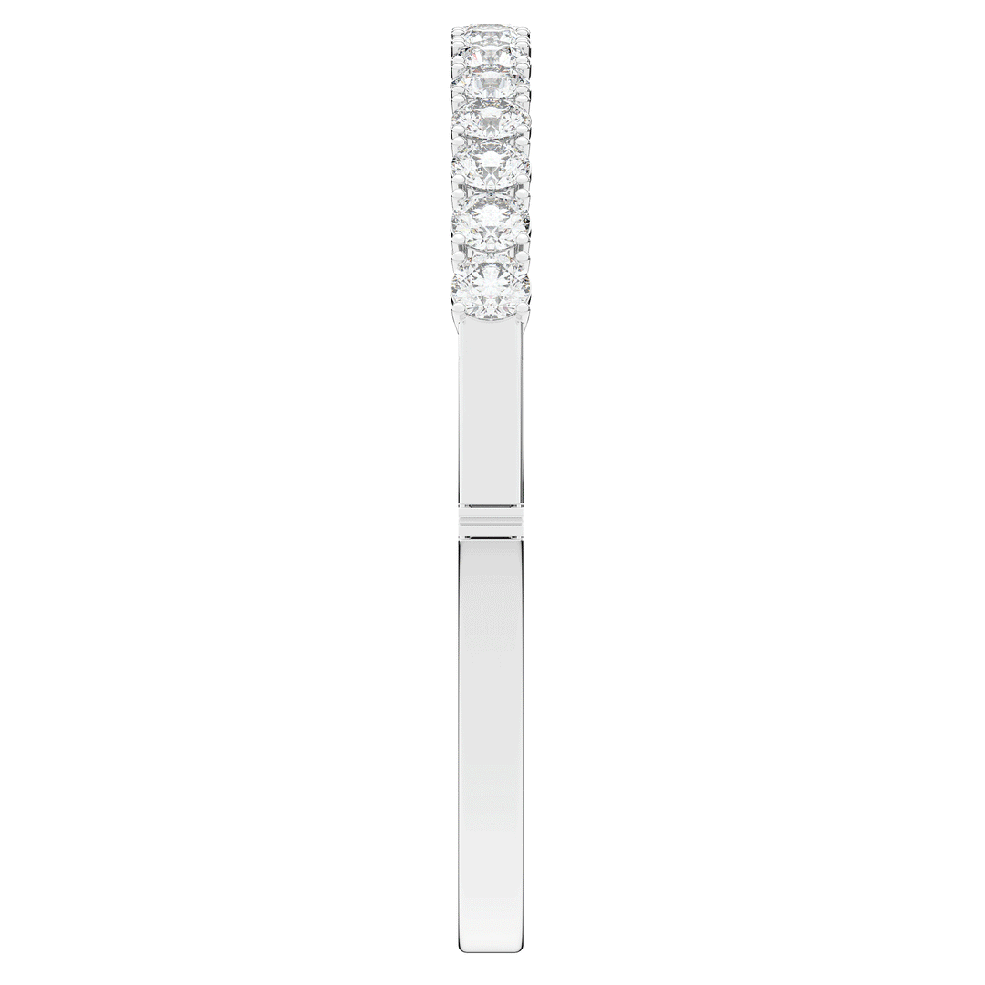 4.70CT.TW ROUND LAB DIAMOND BANGLE - Nazarelle