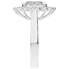 2.65CT.TW OVAL LAB DIAMOND HALO ENGAGEMENT RING - Nazarelle