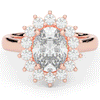 2.65CT.TW OVAL LAB DIAMOND HALO ENGAGEMENT RING - Nazarelle