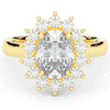 2.65CT.TW OVAL LAB DIAMOND HALO ENGAGEMENT RING - Nazarelle