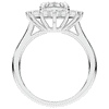 2.65CT.TW OVAL LAB DIAMOND HALO ENGAGEMENT RING - Nazarelle