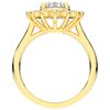 2.65CT.TW OVAL LAB DIAMOND HALO ENGAGEMENT RING - Nazarelle