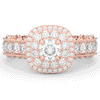 2.30CT.TW ROUND LAB DIAMOND ENGAGEMENT RING - Nazarelle