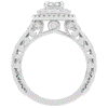 2.30CT.TW ROUND LAB DIAMOND ENGAGEMENT RING - Nazarelle