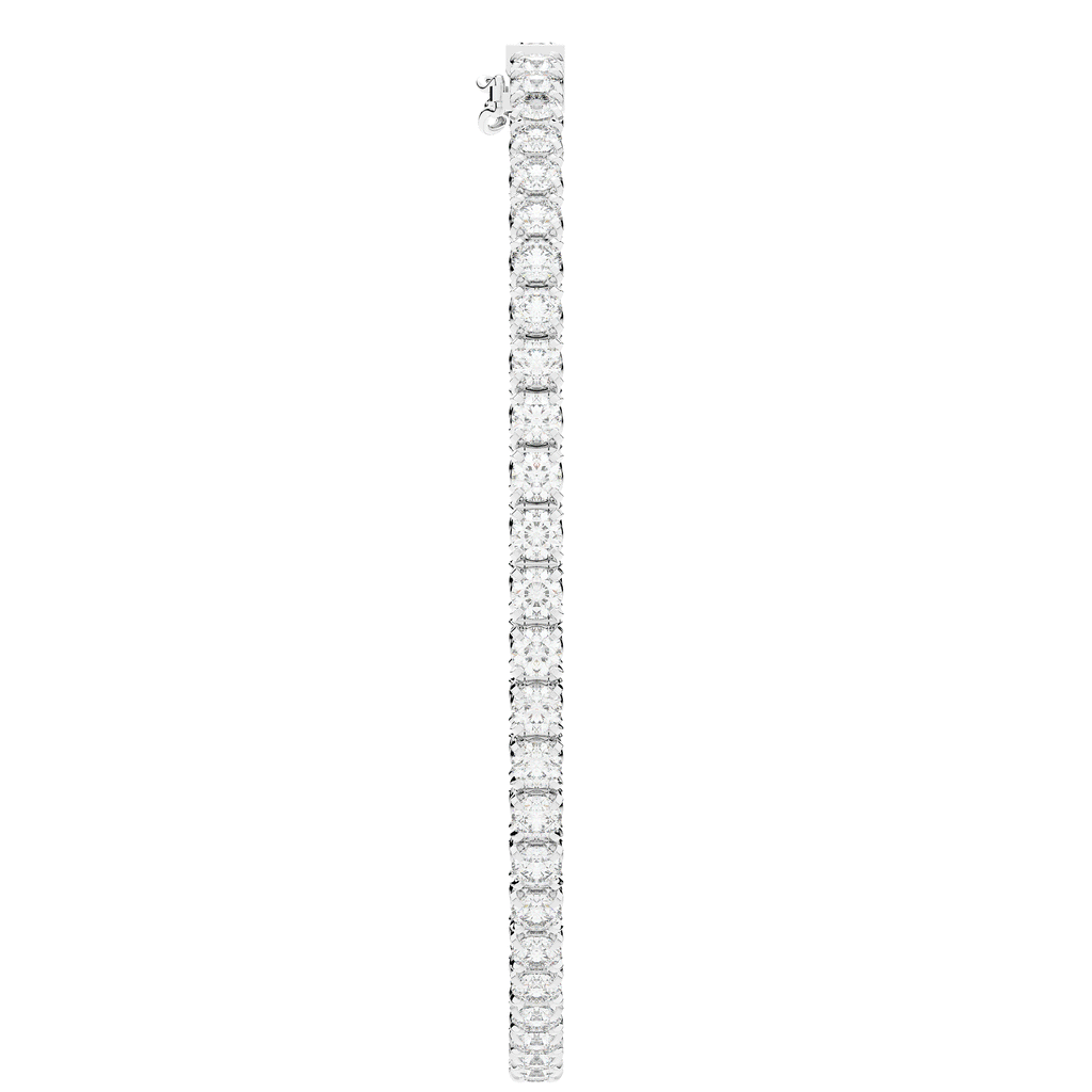 5.30CT.TW ROUND LAB DIAMOND TENNIS BRACELET - Nazarelle
