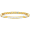 5.10CT.TW ROUND LAB DIAMOND BANGLE - Nazarelle