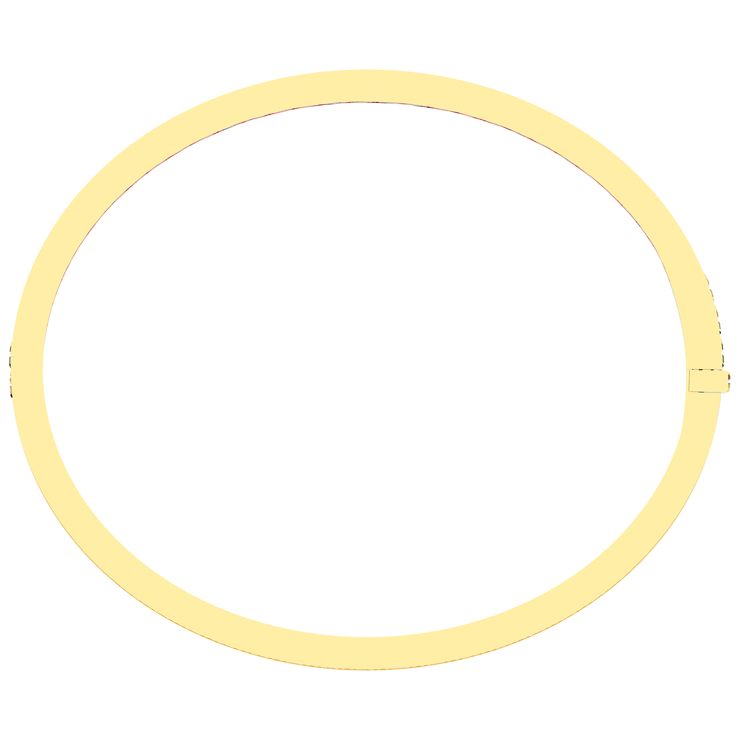 5.10CT.TW ROUND LAB DIAMOND BANGLE - Nazarelle