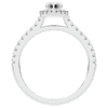 0.80CT.TW MARQUISE LAB DIAMOND HALO ENGAGEMENT RING - Nazarelle