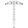 1.00CT.TW MARQUISE LAB DIAMOND HALO ENGAGEMENT RING - Nazarelle