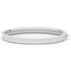 1.20CT.TW ROUND LAB DIAMOND ETERNITY BANGLE - Nazarelle