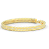 1.20CT.TW ROUND LAB DIAMOND ETERNITY BANGLE - Nazarelle