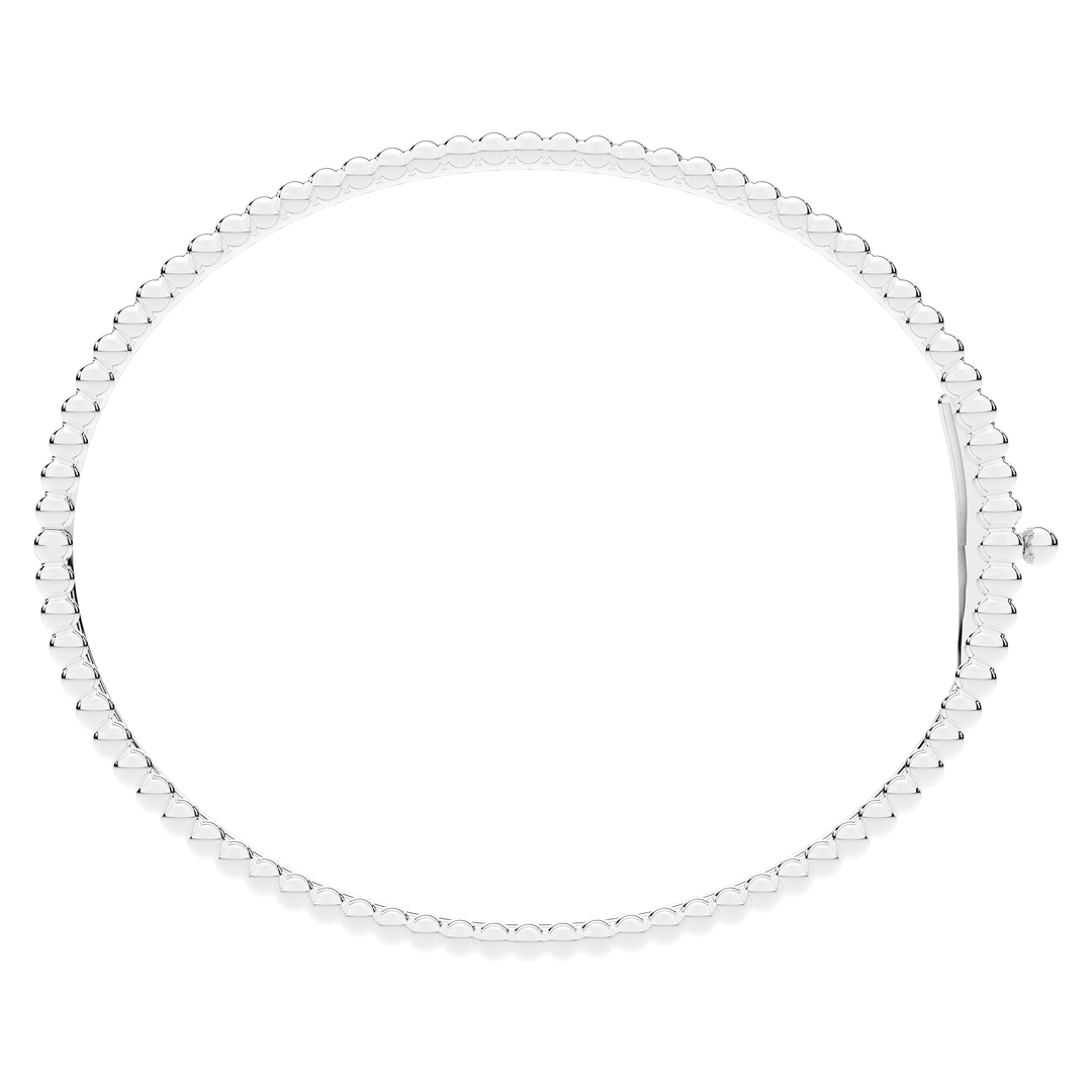 1.20CT.TW ROUND LAB DIAMOND ETERNITY BANGLE - Nazarelle