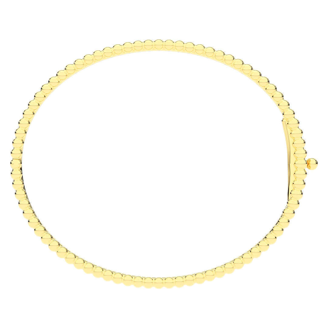 1.20CT.TW ROUND LAB DIAMOND ETERNITY BANGLE - Nazarelle