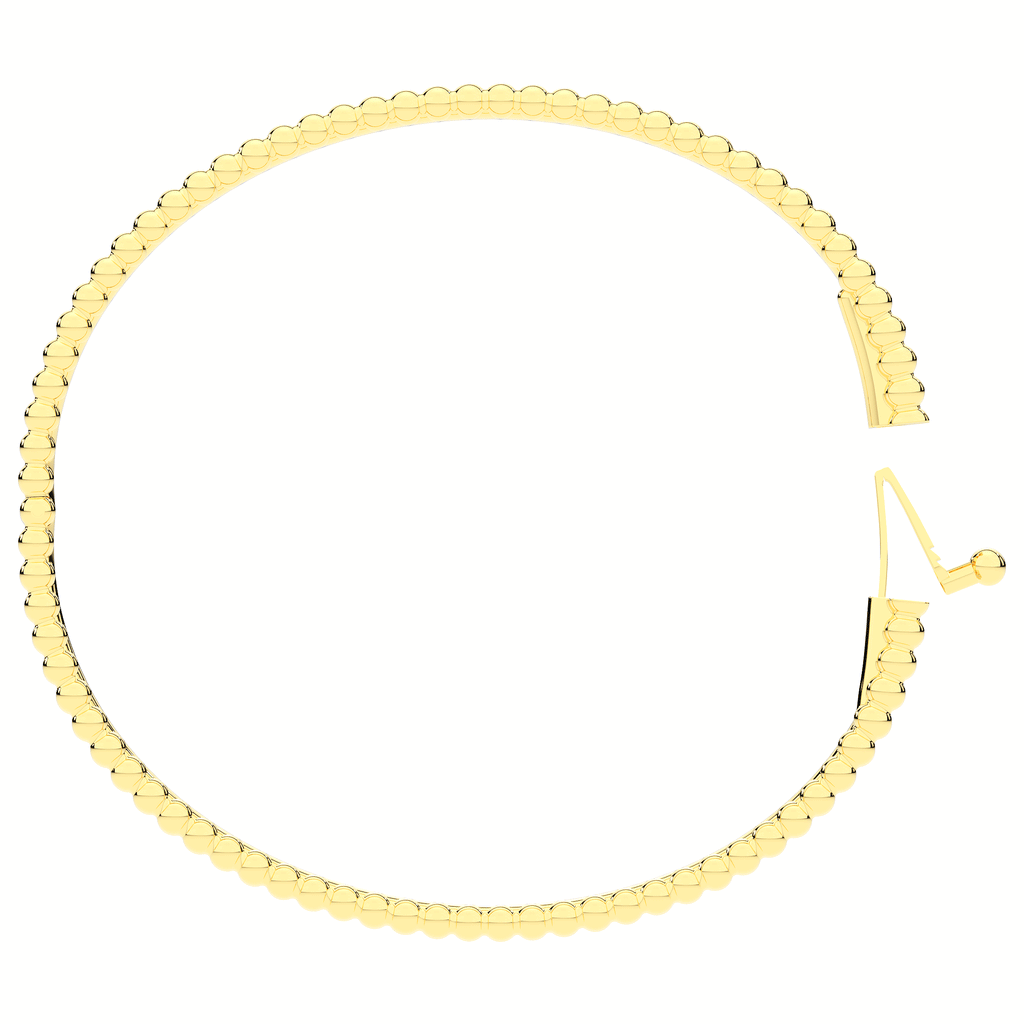 1.20CT.TW ROUND LAB DIAMOND ETERNITY BANGLE - Nazarelle