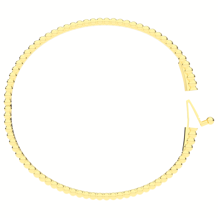 1.20CT.TW ROUND LAB DIAMOND ETERNITY BANGLE - Nazarelle