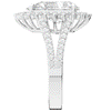 3.60CT.TW ROUND LAB DIAMOND ENGAGEMENT RING - Nazarelle