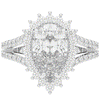 3.60CT.TW ROUND LAB DIAMOND ENGAGEMENT RING - Nazarelle