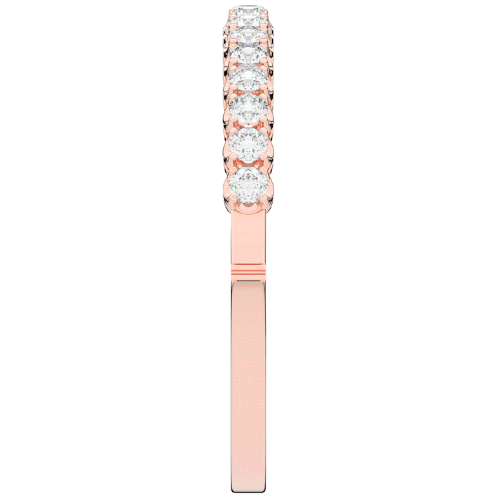 5.00CT.TW ROUND LAB DIAMOND BANGLE - Nazarelle