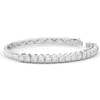 5.00CT.TW ROUND LAB DIAMOND BANGLE - Nazarelle