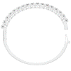 5.00CT.TW ROUND LAB DIAMOND BANGLE - Nazarelle