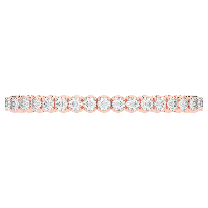 5.00CT.TW ROUND LAB DIAMOND BANGLE - Nazarelle