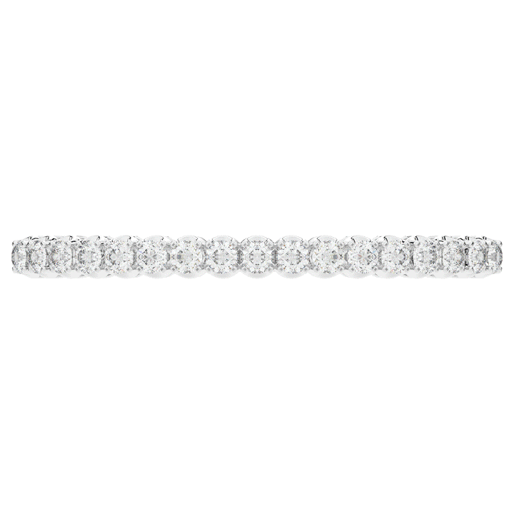 5.00CT.TW ROUND LAB DIAMOND BANGLE - Nazarelle