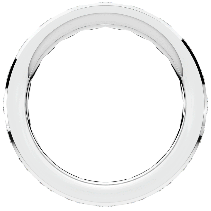 2.50CT.TW ROUND LAB DIAMOND ETERNITY WEDDING BAND - Nazarelle