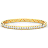 2.75CT.TW ROUND LAB CHANNEL SET DIAMOND BANGLE - Nazarelle