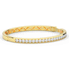 2.75CT.TW ROUND LAB CHANNEL SET DIAMOND BANGLE - Nazarelle