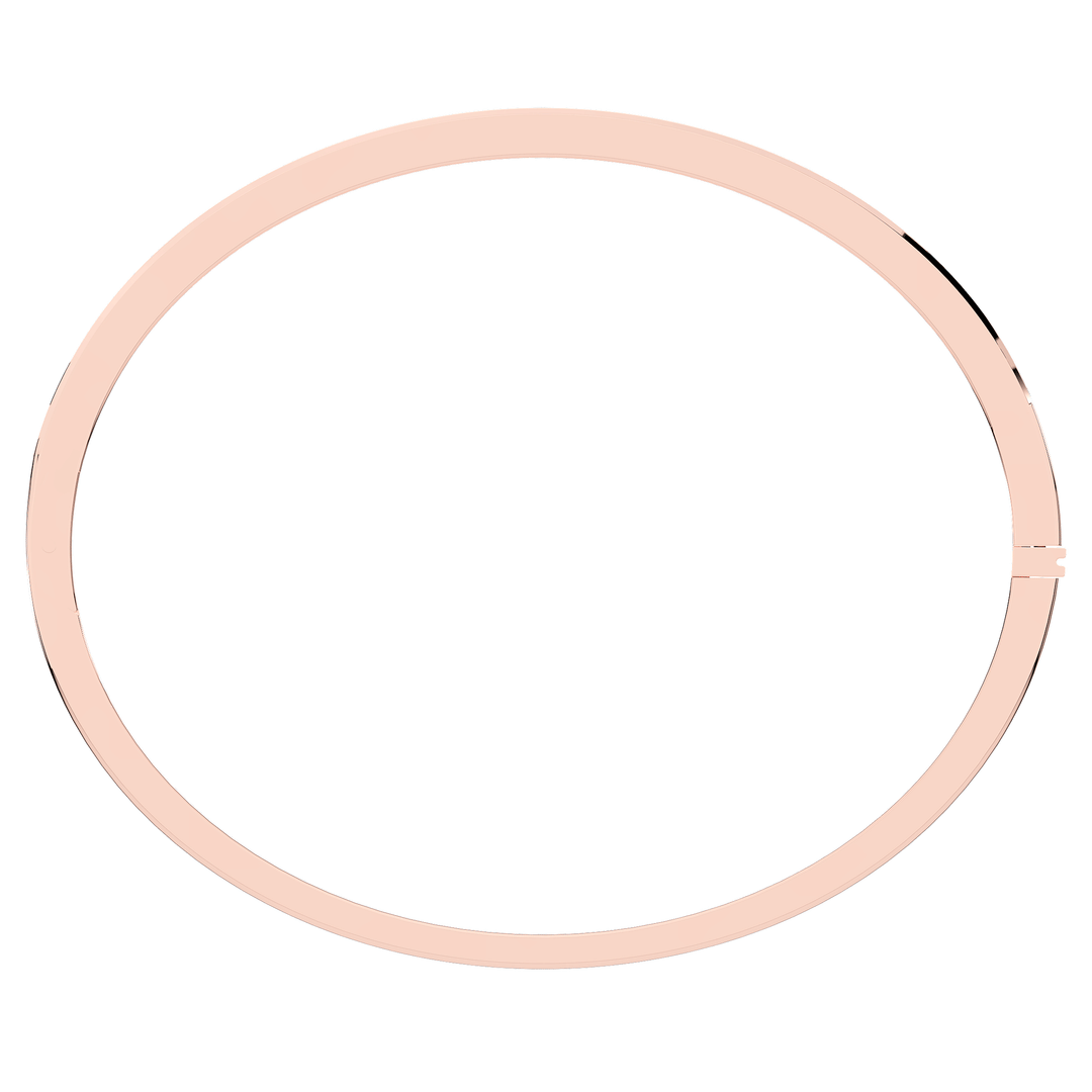 2.75CT.TW ROUND LAB CHANNEL SET DIAMOND BANGLE - Nazarelle