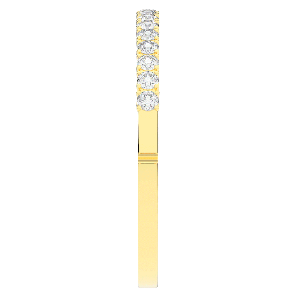 5.00CT.TW ROUND LAB DIAMOND BANGLE - Nazarelle