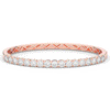 5.00CT.TW ROUND LAB DIAMOND BANGLE - Nazarelle