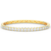 5.00CT.TW ROUND LAB DIAMOND BANGLE - Nazarelle