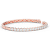 5.00CT.TW ROUND LAB DIAMOND BANGLE - Nazarelle