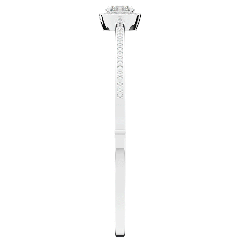 1.40CT.TW OVAL AND ROUND LAB DIAMOND BANGLE - Nazarelle