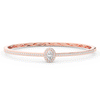 1.40CT.TW OVAL AND ROUND LAB DIAMOND BANGLE - Nazarelle